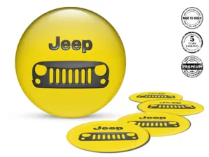Jeep Adesivi Cerchio Versione Design Cupola Stiloso